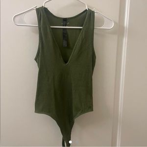 Out from under bodysuit